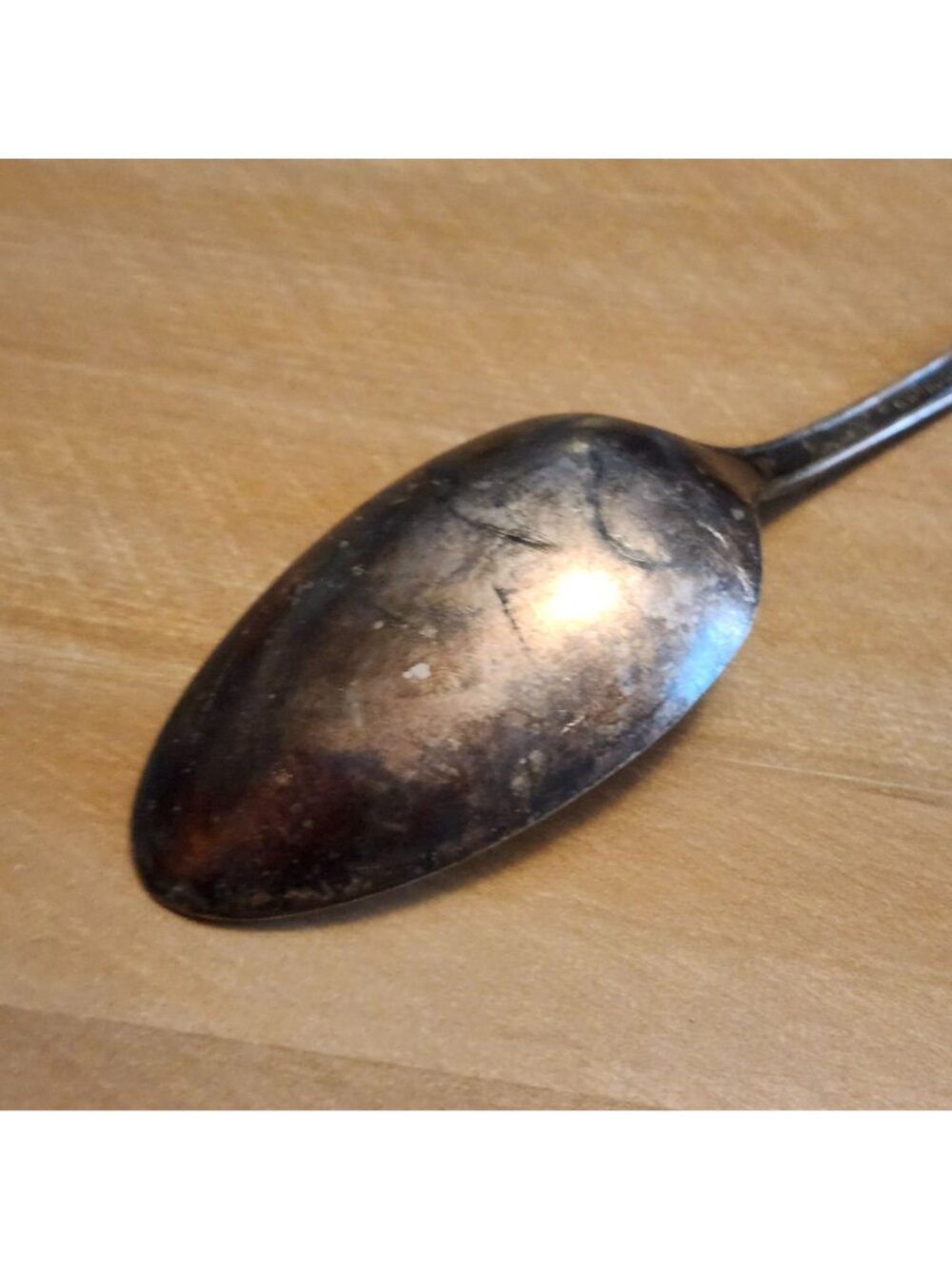 WM Rogers IS Silverplate Spoon Beloved Pattern Floral Design 6" Vintage Flatware - Picture 3 of 7